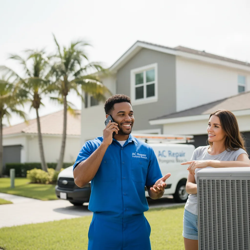 AC Repair Pompano Beach customer support in Brecksville